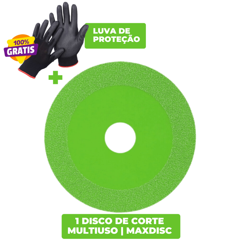 Disco De Corte Multiuso | MaxDisc + Brinde Exclusivo 🎁 - Imagem 5
