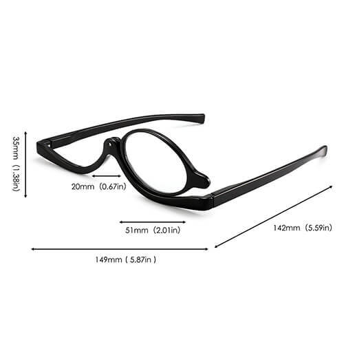 Óculos para Auxílio de Maquiagem Articulado - MakeupGlass™ - Imagem 5