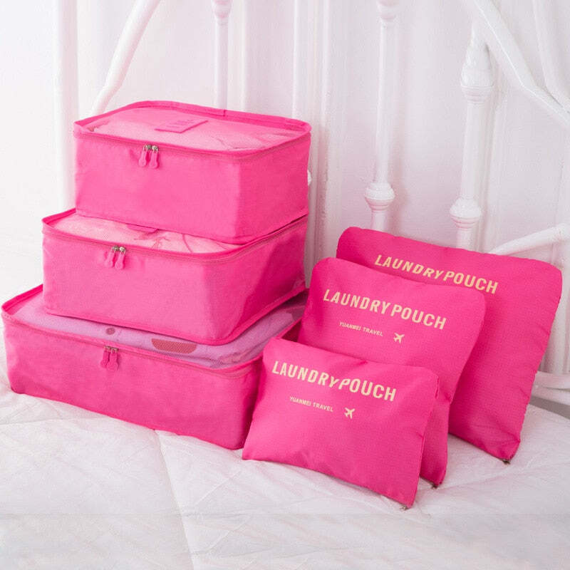 Kit Organizador De Malas 6 Unidades | Laundry Pouch™ - Imagem 3