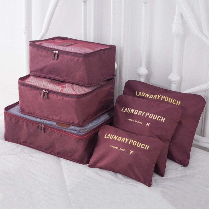 Kit Organizador De Malas 6 Unidades | Laundry Pouch™ - Imagem 7