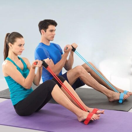 Tensor Fitness com 4 elásticos e pedal - Imagem 5
