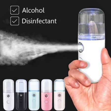 Mini Vaporizador Pulverizador Spray P/ Higienização Nanomist - Imagem 2