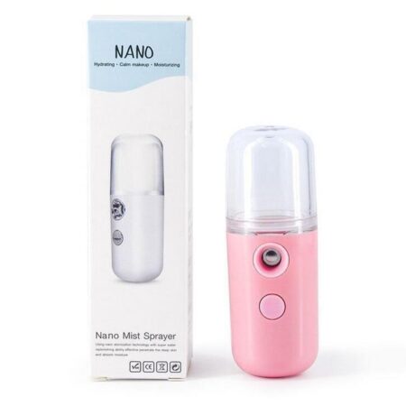 Mini Vaporizador Pulverizador Spray P/ Higienização Nanomist - Imagem 9