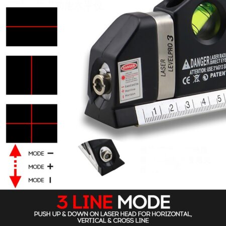 Trena Nível a Laser | Measure Tape - Imagem 5