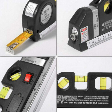 Trena Nível a Laser | Measure Tape - Imagem 2