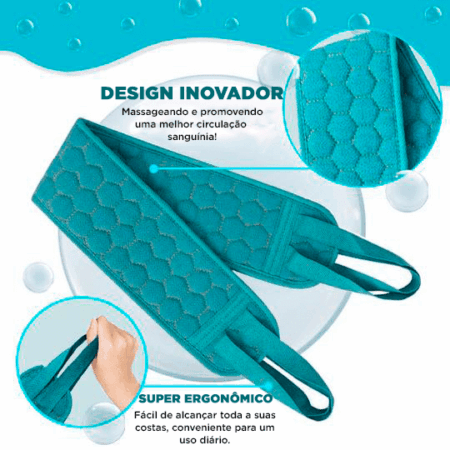 Kit Escova Para As Costas | Easy Cleaning 3 Em 1 - Imagem 2