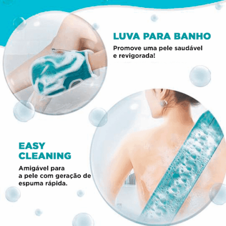 Kit Escova Para As Costas | Easy Cleaning 3 Em 1 - Imagem 3