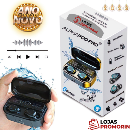 Fone Bluetooth à Prova d’água - AlphaPod Pro®