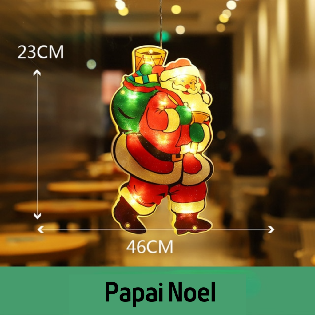 Luzes Suspensas De Natal Para Decoração - Imagem 9