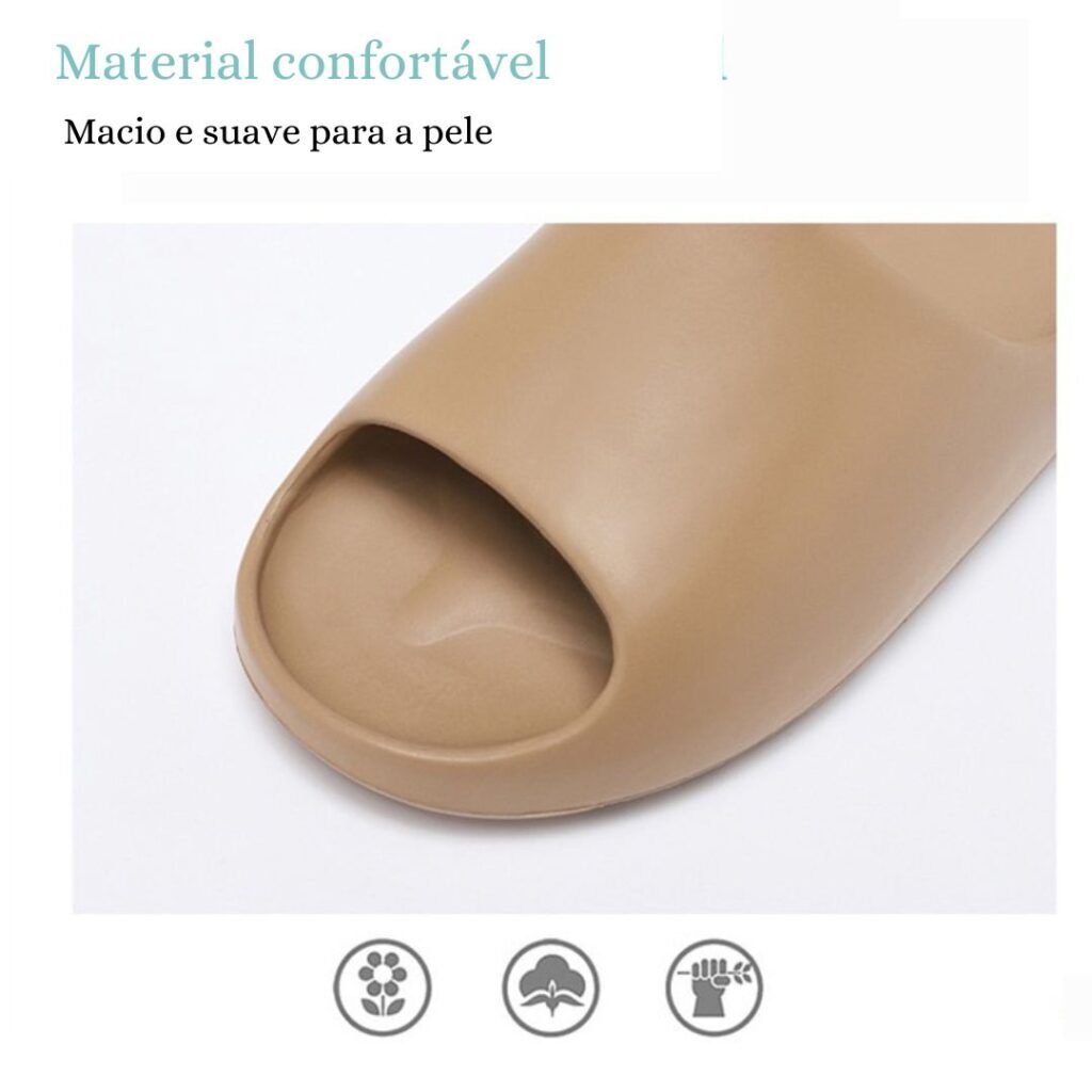 Chinelo De Verão Com Sola Alta Unissex - Imagem 5