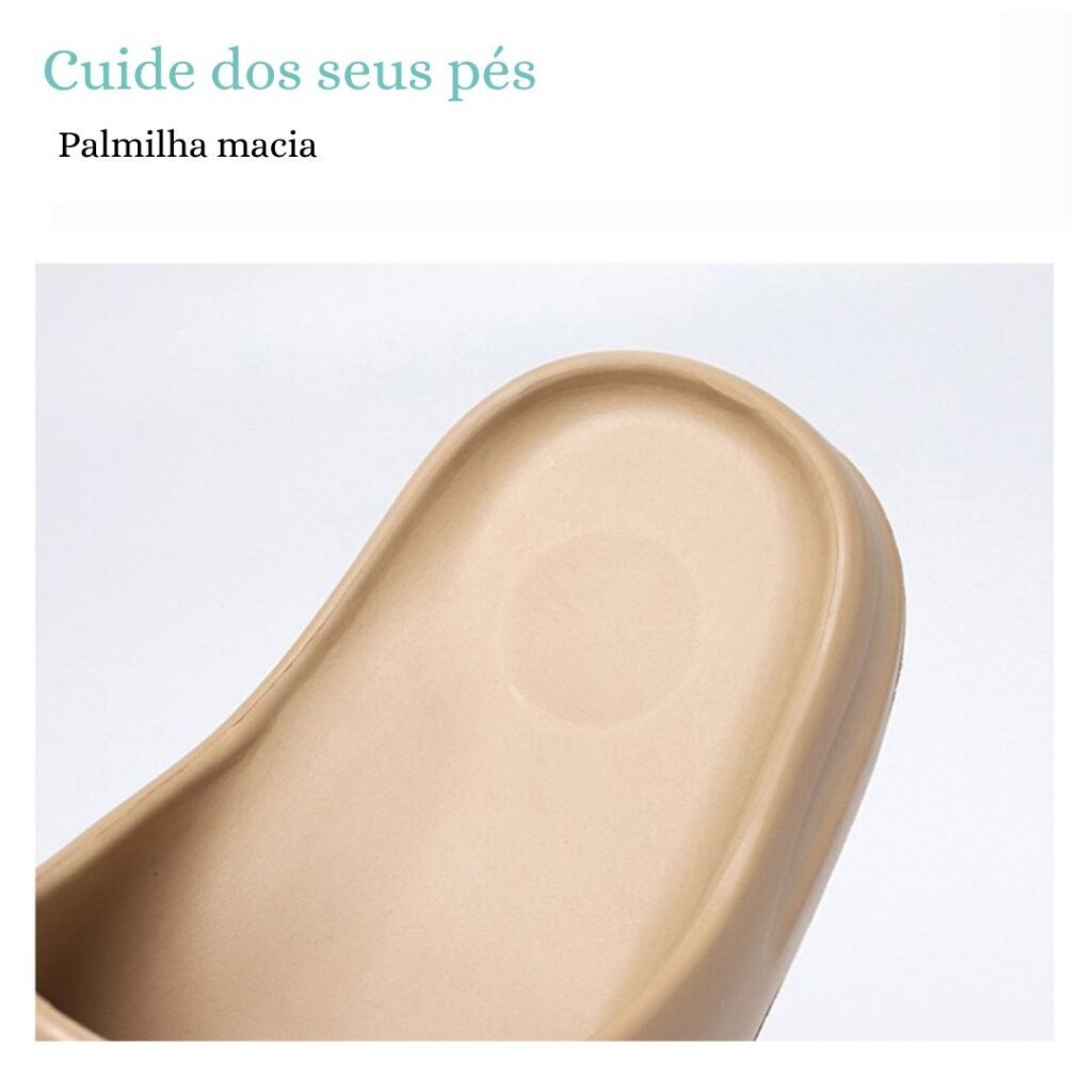 Chinelo De Verão Com Sola Alta Unissex - Imagem 4