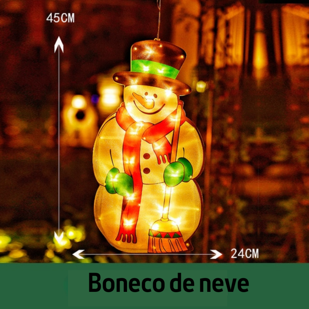 Luzes Suspensas De Natal Para Decoração - Imagem 10