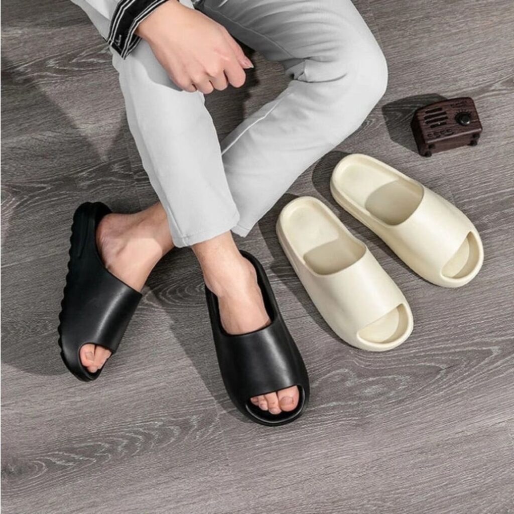 Chinelo De Verão Com Sola Alta Unissex - Imagem 8
