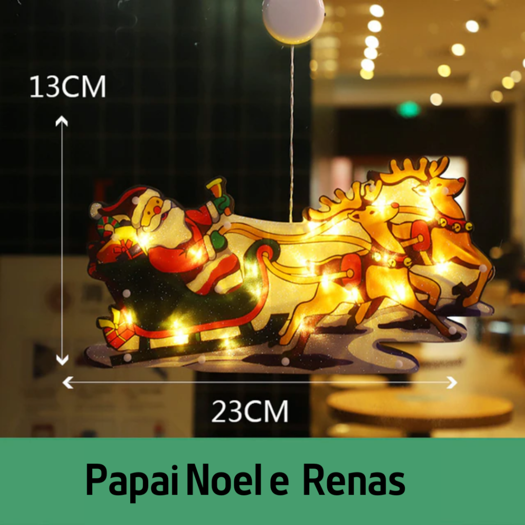 Luzes Suspensas De Natal Para Decoração - Imagem 11