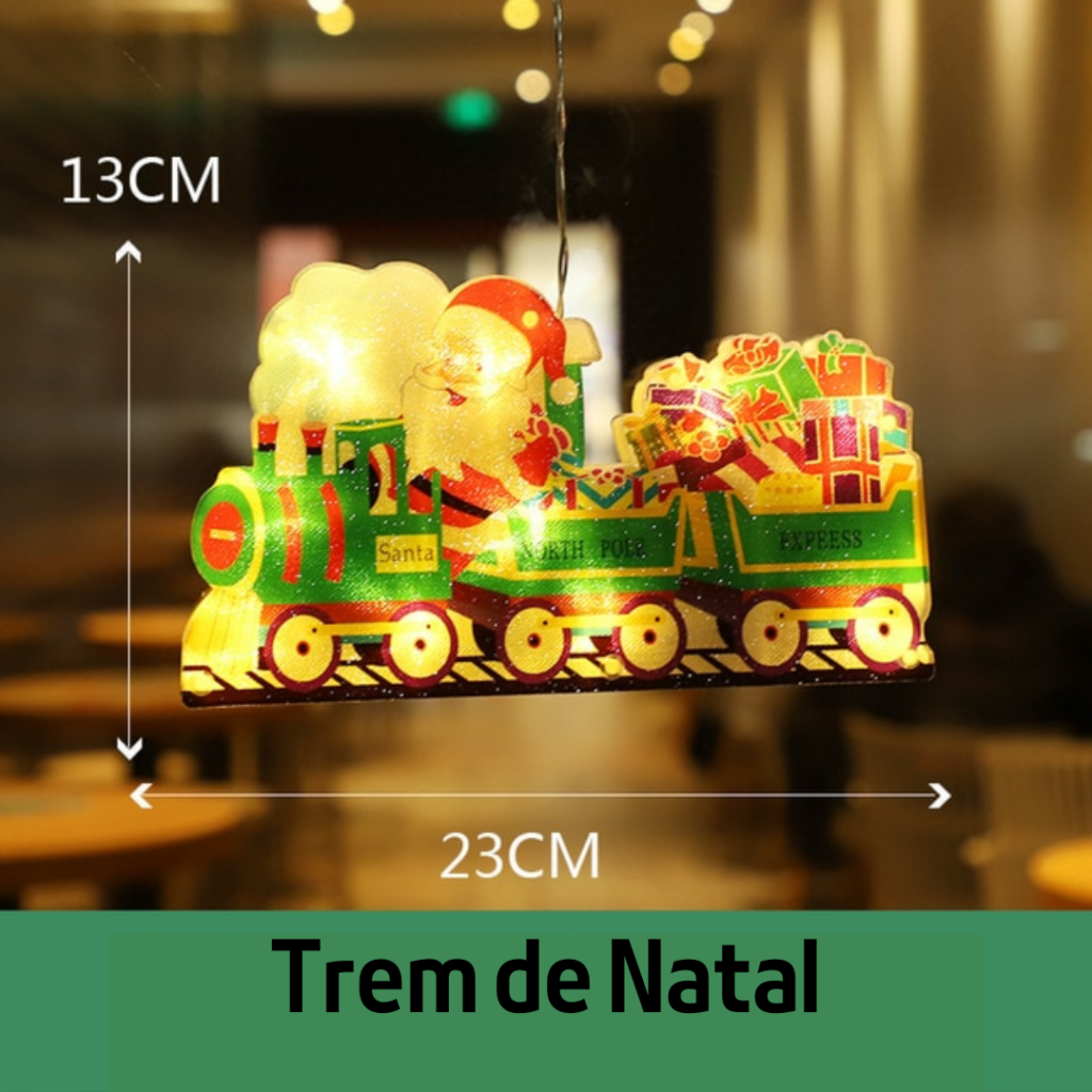 Luzes Suspensas De Natal Para Decoração - Imagem 7