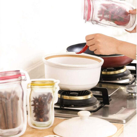 Sacos De Vedação De Alimentos | Kit Com 12 Peças - Imagem 7