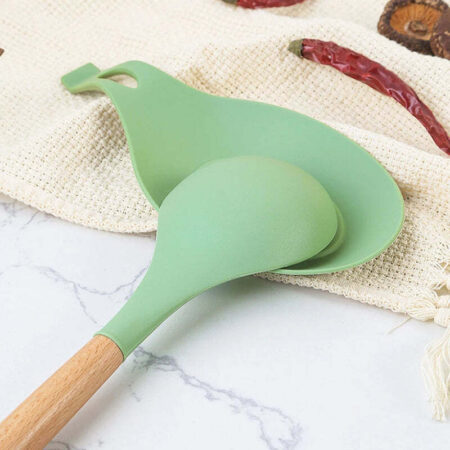 Utensílios de Cozinha em Silicone Minimalista - Imagem 3