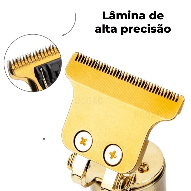 Máquina de Barbear Profissional UltraBarber® + 4 Pentes de Brinde - Imagem 5