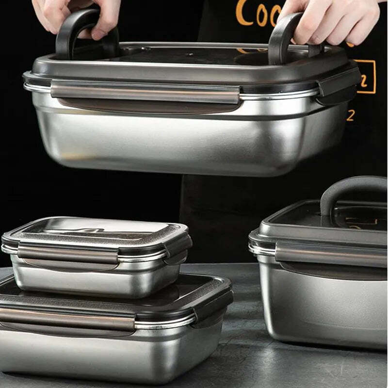 Lancheira Térmica de Aço Inoxidável | ThermLunch - Imagem 2
