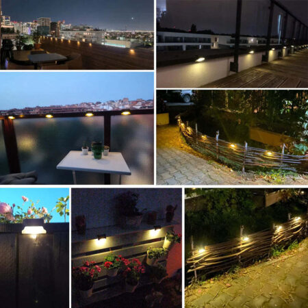 Luminária de Led Solar para Jardim Impermeável - Imagem 5