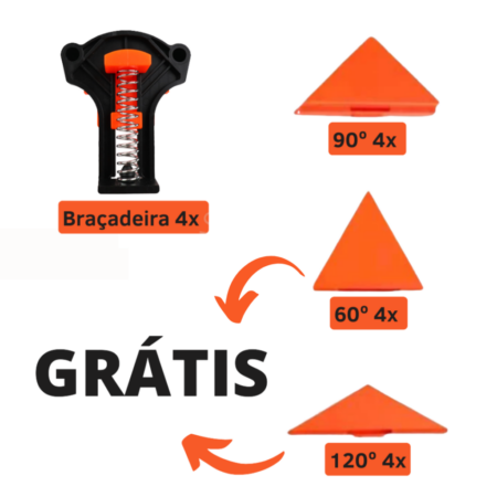 Conjunto De Braçadeiras + BRINDES | Safe Wood - Imagem 10