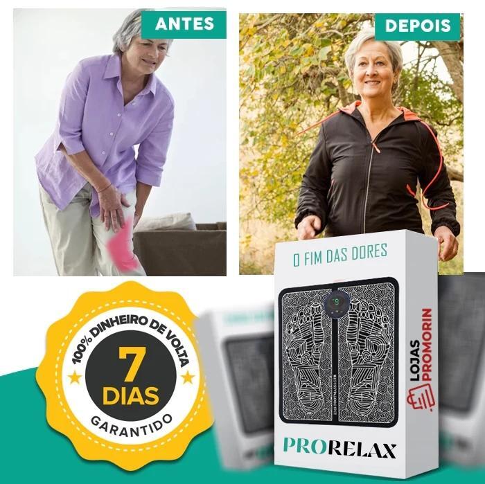 Massageador ProRelax - Reduz Dores e Inchaços + SUPER BRINDE