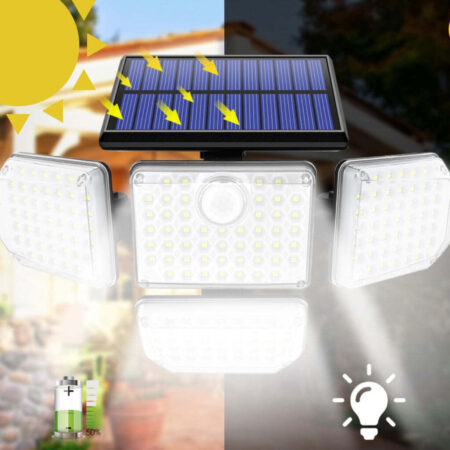 Refletor De Led Solar | Wall Security - Imagem 6