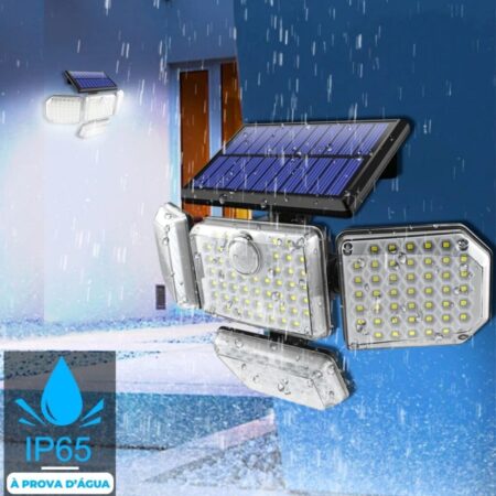 Refletor De Led Solar | Wall Security - Imagem 3