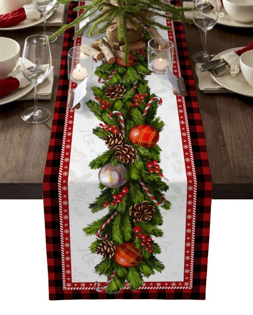 Toalha De Mesa Natalina Para Decoração | Ready Table - Imagem 6