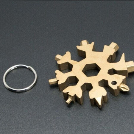 Chave Multifuncional Floco de Neve 18 Em 1 | Snowflake Tool - Imagem 8
