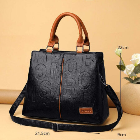 Bolsa Transversal de Couro Maísa - Imagem 6