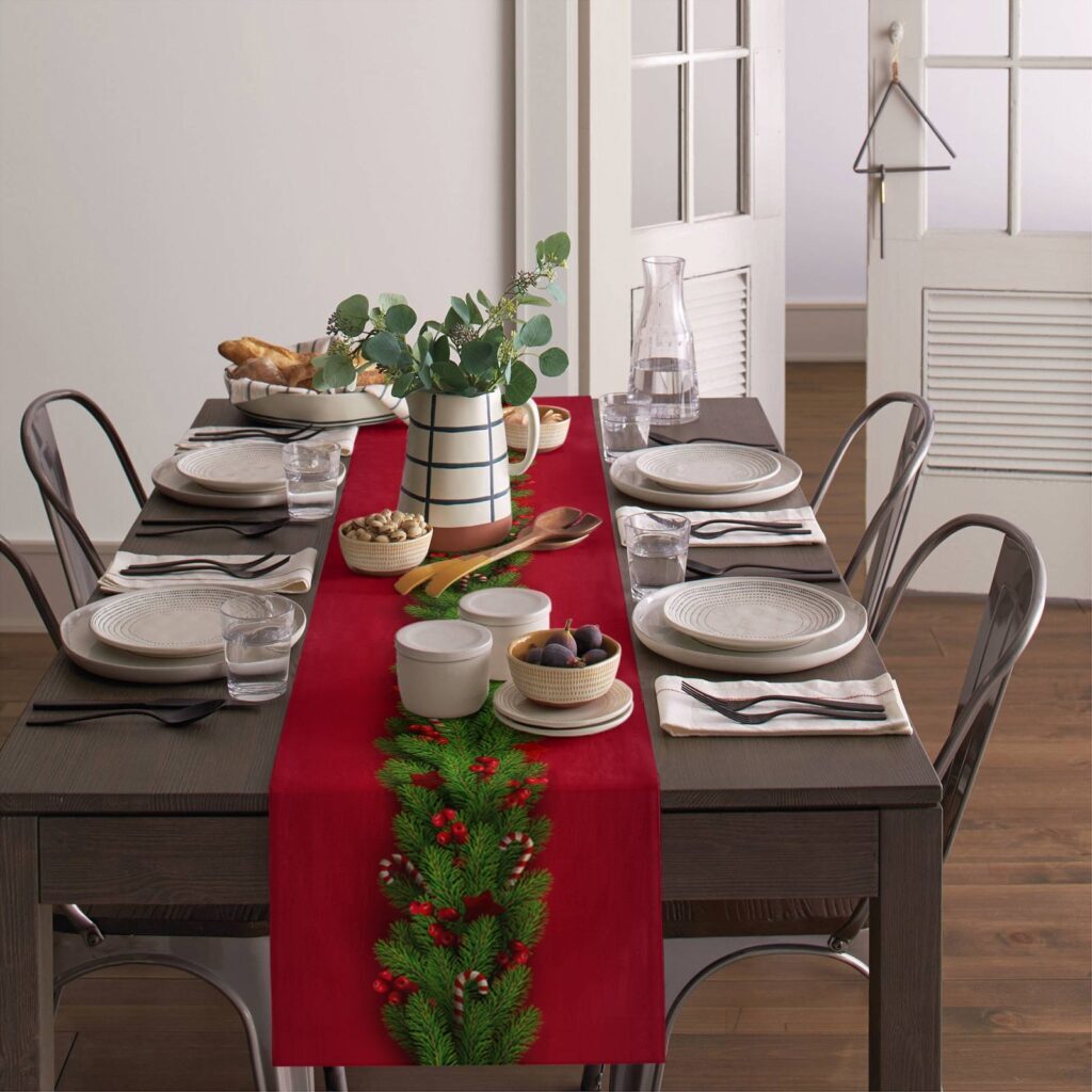 Toalha De Mesa Natalina Para Decoração | Ready Table - Imagem 3