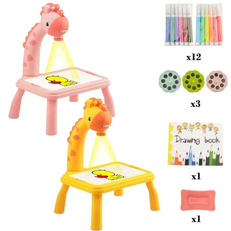 Mesa de desenhos projetora Funny Toys - Imagem 2