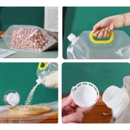 Sacos Potes EasyPack Armazenador de Alimentos Reutilizáveis | Compre 5 Leve 10 + Brindes Exclusivos 🎁 - Imagem 5