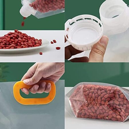 Sacos Potes EasyPack Armazenador de Alimentos Reutilizáveis | Compre 5 Leve 10 + Brindes Exclusivos 🎁 - Imagem 6