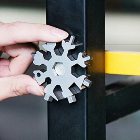 Chave Multifuncional Floco de Neve 18 Em 1 | Snowflake Tool - Imagem 6