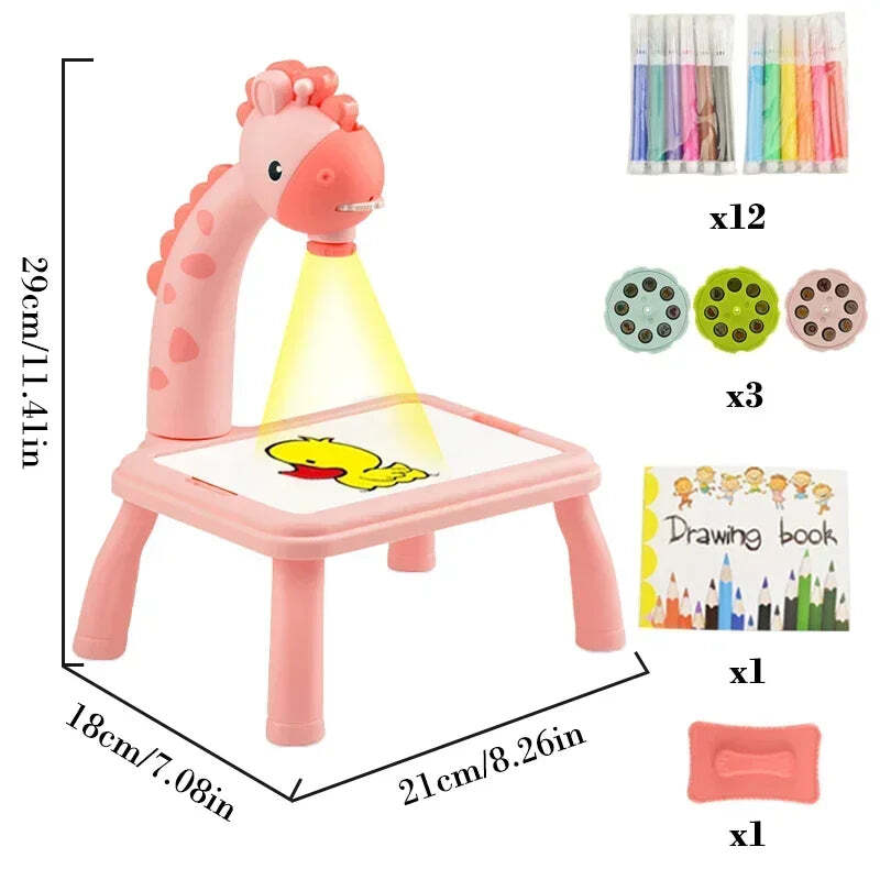 Mesa de desenhos projetora Funny Toys - Imagem 3