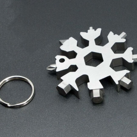 Chave Multifuncional Floco de Neve 18 Em 1 | Snowflake Tool - Imagem 9