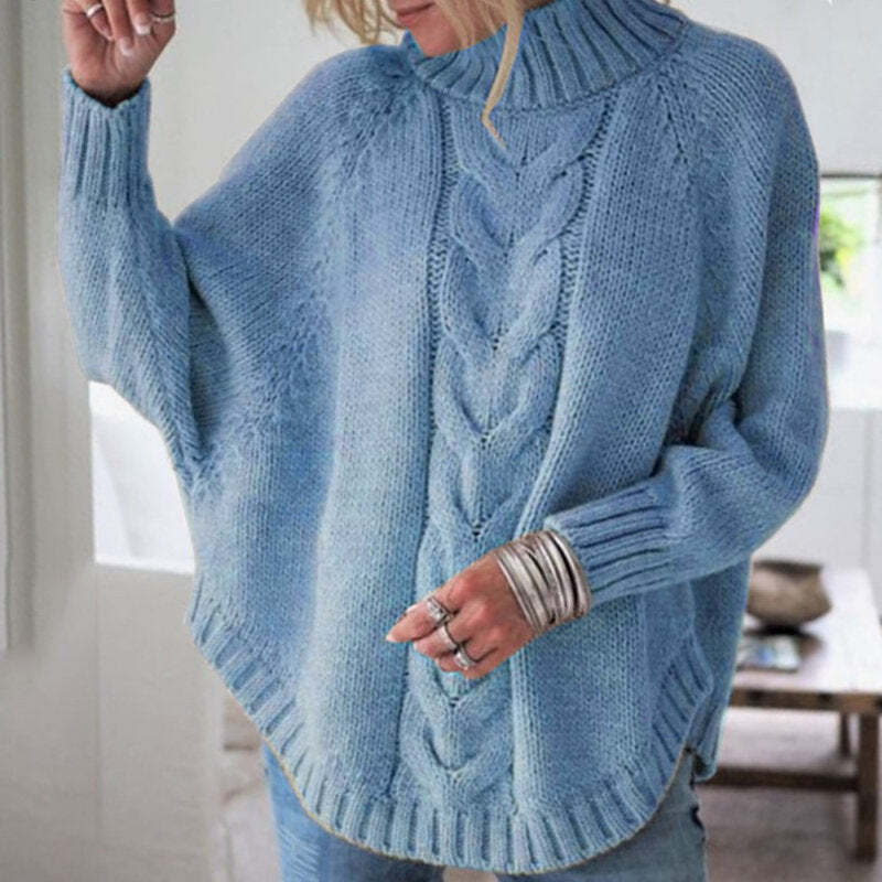 Suéter de Tricô Feminino Gola Alta | WarmStyle - Imagem 3