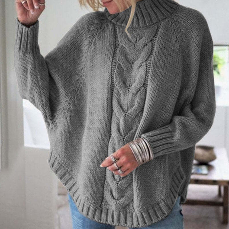 Suéter de Tricô Feminino Gola Alta | WarmStyle - Imagem 5