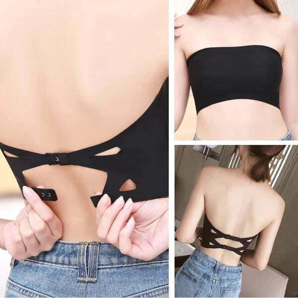 Sutiã Sem Alça Em Seda Gelo | COMPRE 1 LEVE 2 - Imagem 4