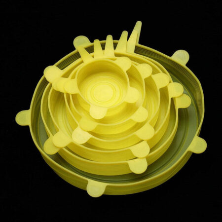 Tampas De Silicone Com 6 Peças - Imagem 2