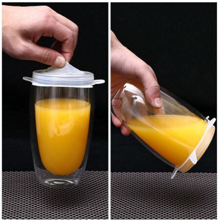 Tampas De Silicone Com 6 Peças - Imagem 8