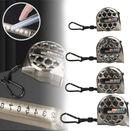 Trena Métrica de Aço Inoxidável | TitaniumPro - Imagem 2