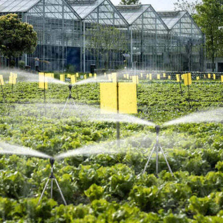 Tripé para Irrigação de jardim Rotativo Automático | AquaGlide - Imagem 6