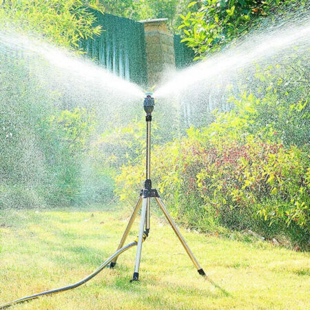 Tripé para Irrigação de jardim Rotativo Automático | AquaGlide - Imagem 2
