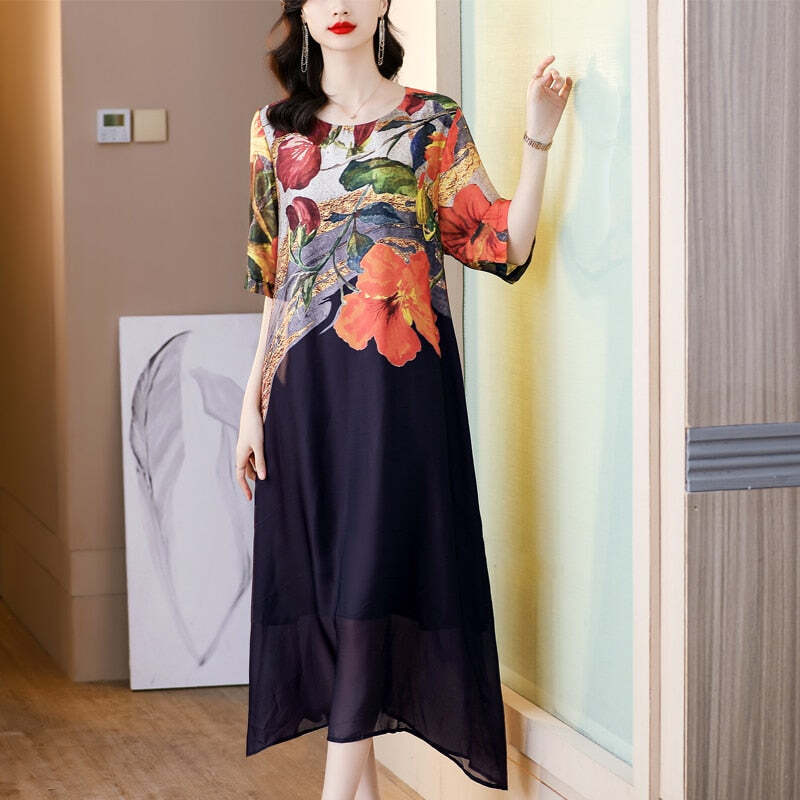 Vestido Floral Moda Gringa - Imagem 4