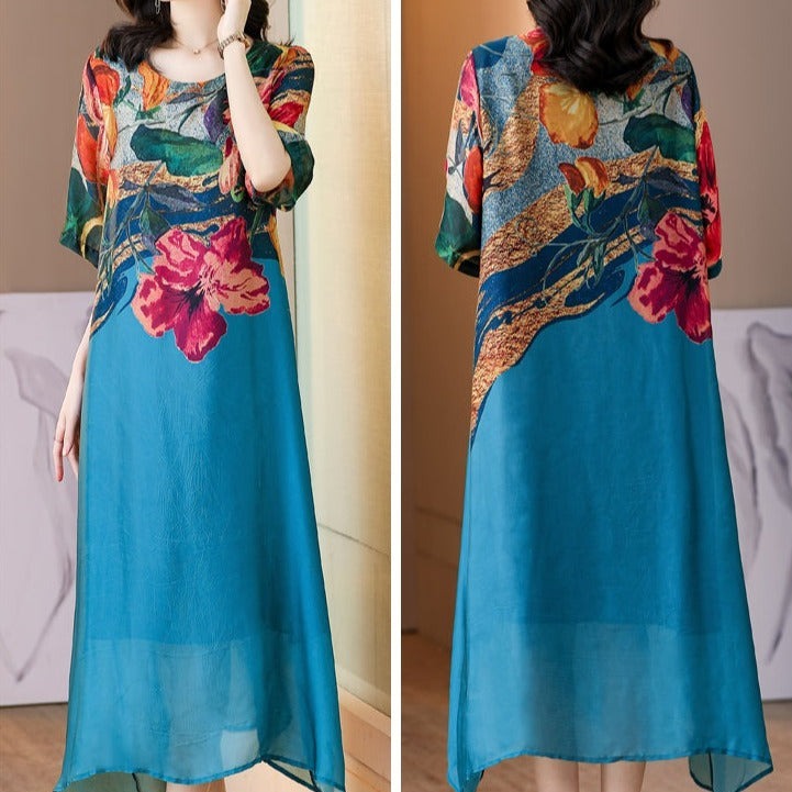 Vestido Floral Moda Gringa - Imagem 5