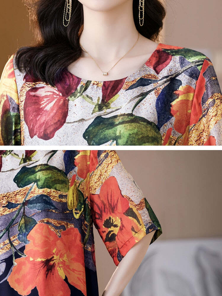 Vestido Floral Moda Gringa - Imagem 7