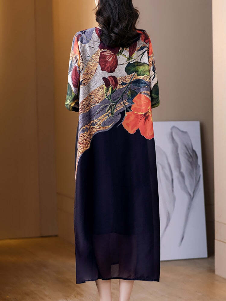 Vestido Floral Moda Gringa - Imagem 3